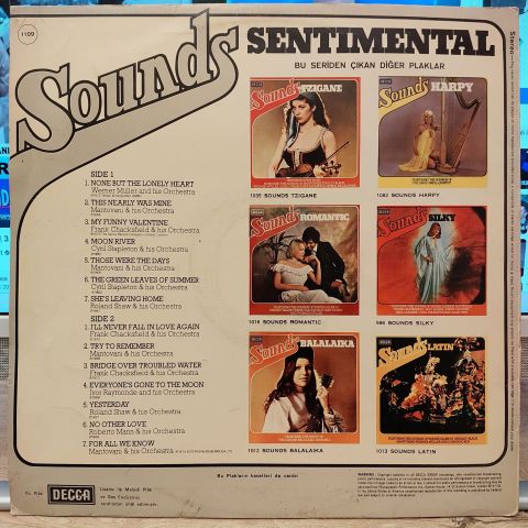 Various – Sounds Sentimental LP PLAK