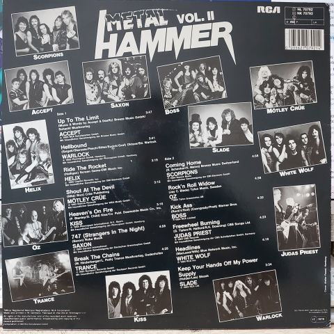 Various – Metal Hammer Vol. II LP PLAK