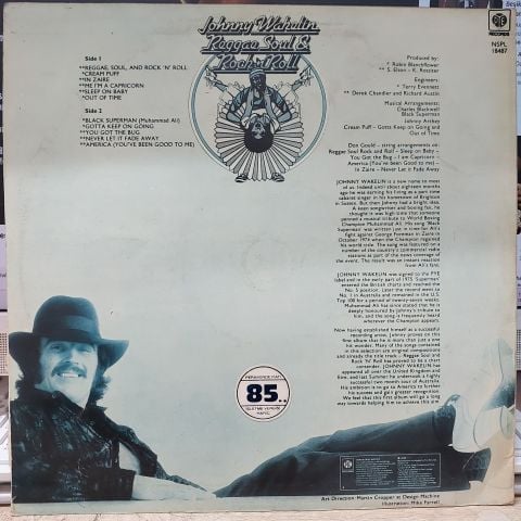 Johnny Wakelin – Reggae Soul & Rock 'n' Roll LP PLAK