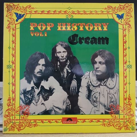 Cream (2) – Pop History Vol. 1 LP PLAK