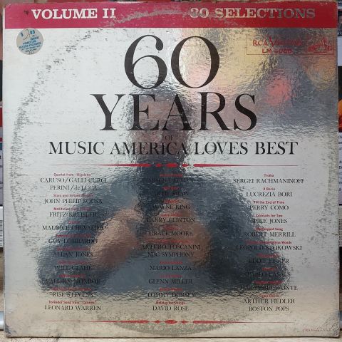 Various – 60 Years Of Music America Loves Best (Volume II) LP PLAK