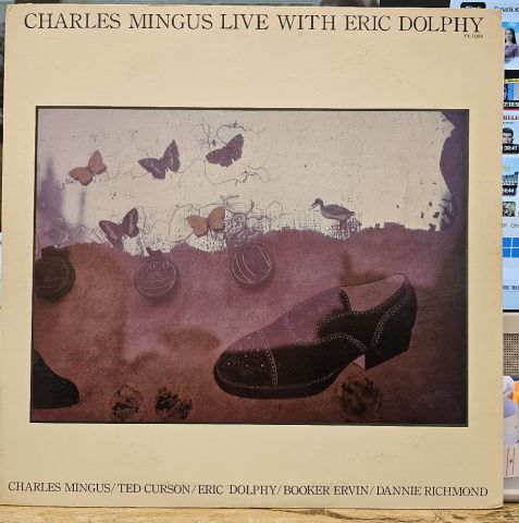 Charles Mingus With Eric Dolphy – Charles Mingus Live With Eric Dolphy LP PLAK