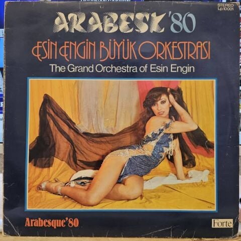 Esin Engin Büyük Orkestrasi – Arabesk '80 (Arabesque '80) LP PLAK