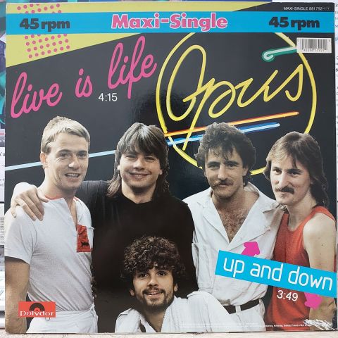 Opus – Live Is Life LP PLAK
