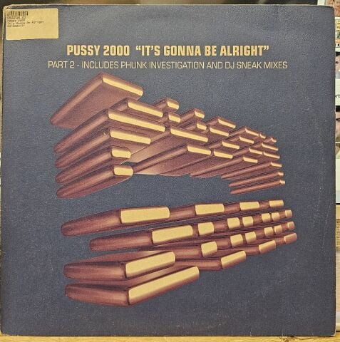Pussy 2000 – It's Gonna Be Alright Part 2 LP PLAK