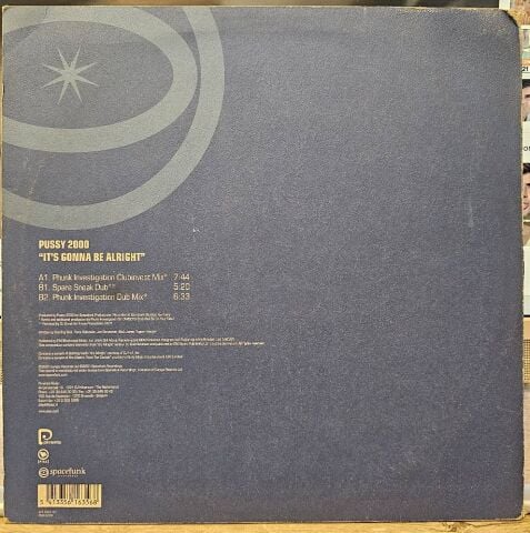 Pussy 2000 – It's Gonna Be Alright Part 2 LP PLAK