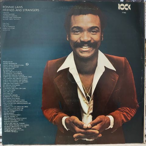 Ronnie Laws – Friends And Strangers LP PLAK