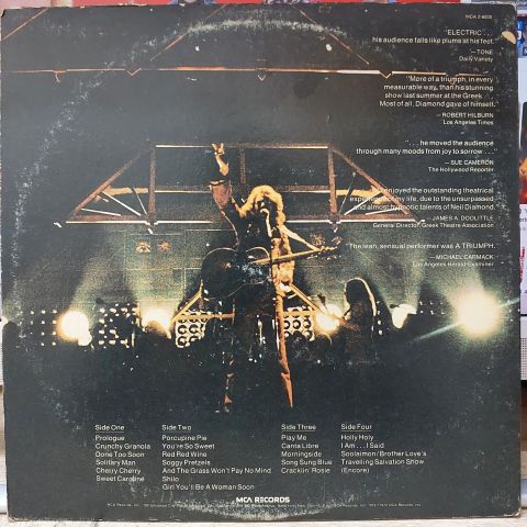 NEİL DIAMOND - HOT AUGUST NIGHT 2 LP PLAK