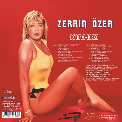 ZERRİN ÖZER - KIRMIZI LP PLAK