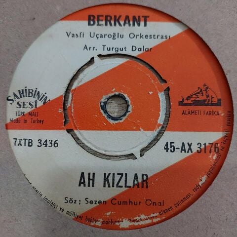 BERKANT - AH KIZLAR 45LİK PLAK
