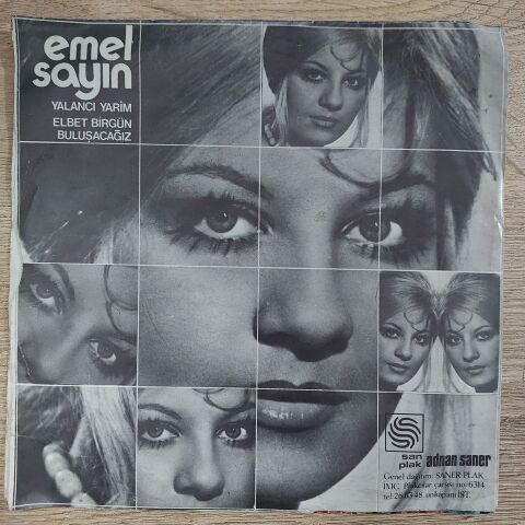 EMEL SAYIN - YALANCI YARİM 45LİK PLAK