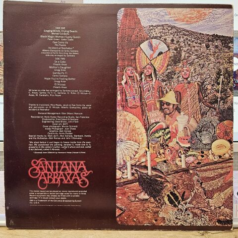 Santana – Abraxas LP PLAK