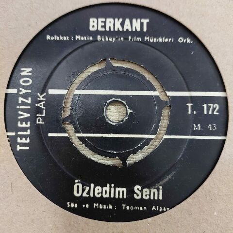 BERKANT - SAMANYOLU 45LİK PLAK