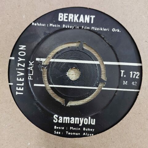 BERKANT - SAMANYOLU 45LİK PLAK