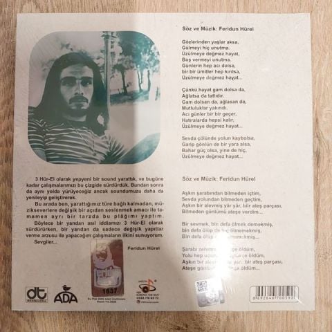 FERİDUN HÜREL - BİR SEVMEK BİN DEFA ÖLMEK DEMEKMİŞ 45LİK PLAK
