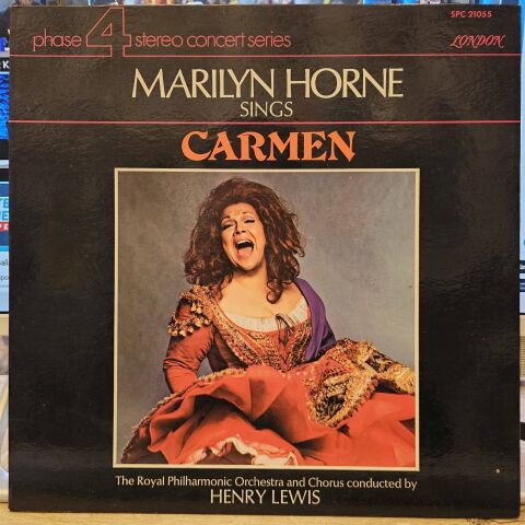 Marilyn Horne, The Royal Philharmonic Orchestra And Chorus Conducted By Henry Lewis – Marilyn Horne Sings Carmen LP PLAK