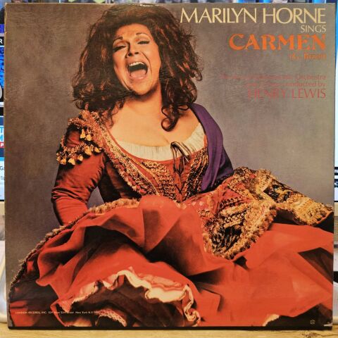 Marilyn Horne, The Royal Philharmonic Orchestra And Chorus Conducted By Henry Lewis – Marilyn Horne Sings Carmen LP PLAK