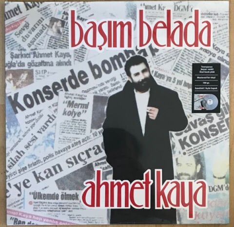 Ahmet Kaya – Başım Belada LP PLAK (RENKLİ PLAK)