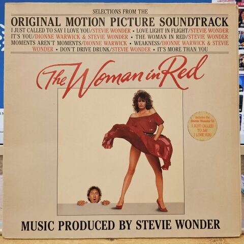 STEVİE WONDER - THE WOMAN IN RED LP PLAK
