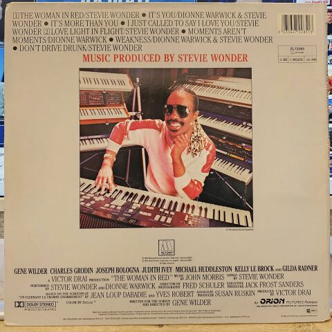 STEVİE WONDER - THE WOMAN IN RED LP PLAK