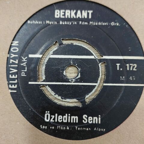 BERKANT - SAMANYOLU 45LİK PLAK