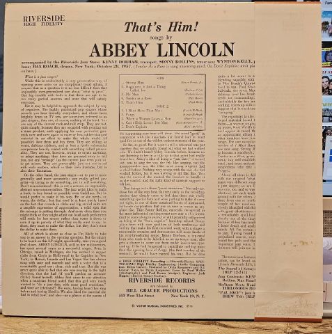 Abbey Lincoln – That's Him LP PLAK