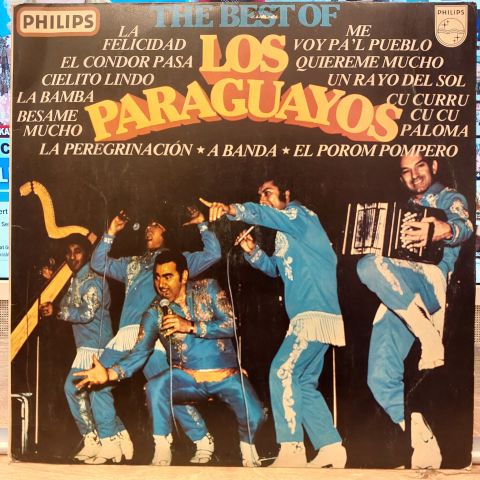 Los Paraguayos – The Best Of Los Paraguayos LP PLAK