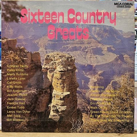 Various – Sixteen Country Greats LP PLAK