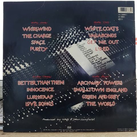 New Model Army – Raw Melody Men LP PLAK