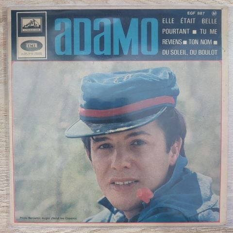 Adamo – Elle Était Belle Pourtant 45LİK PLAK