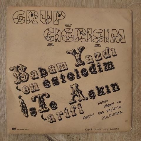 GRUP ÇIĞRIŞIM - SALAK 45LİK PLAK