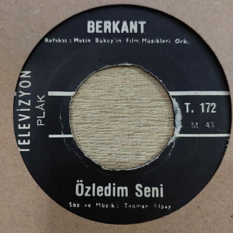 BERKANT - SAMANYOLU 45LİK PLAK