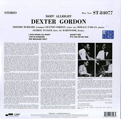 Dexter Gordon - Doin' Allright