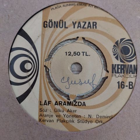 GÖNÜL YAZAR - SEVENLERİN KADERİ 45LİK PLAK