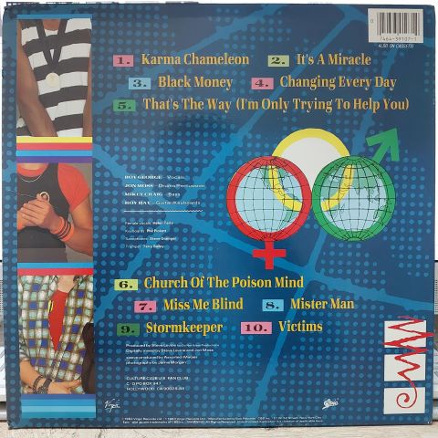 Culture Club – Colour By Numbers LP PLAK