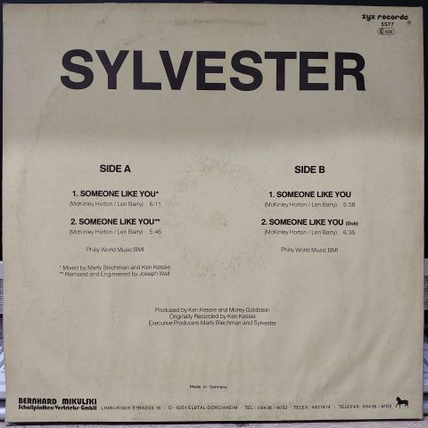 Sylvester – Someone Like You LP PLAK