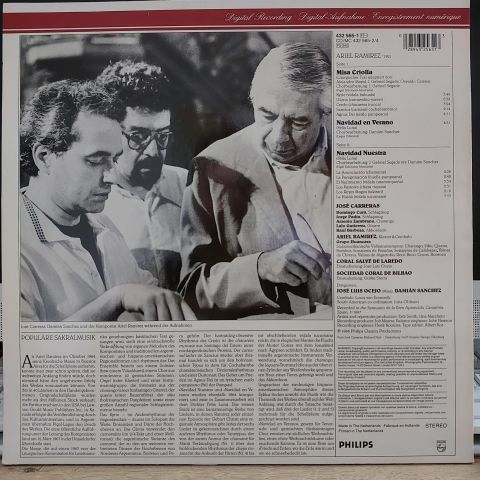 Ariel Ramirez, José Carreras – Misa Criolla / Navidad Nuestra LP PLAK