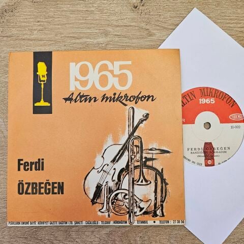 FERDİ ÖZBEĞEN - SANDIĞIMI AÇAMADIM 45LİK PLAK