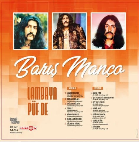 Barış Manço – Lambaya Püf De - Pop LP PLAK