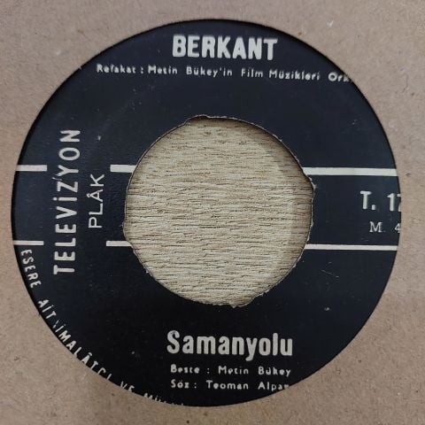 BERKANT - SAMANYOLU 45LİK PLAK