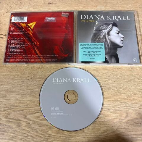 DIANA KRALL - LIVE IN PARIS CD