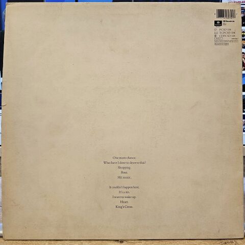 Pet Shop Boys – Actually LP PLAK