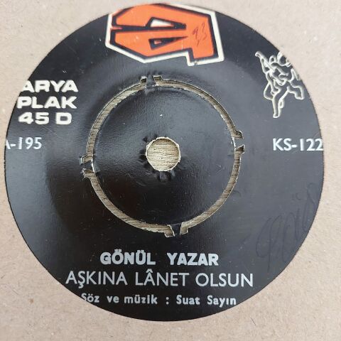 GÖNÜL YAZAR - AŞKINA LANET OLSUN 45LİK PLAK