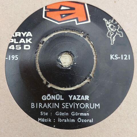 GÖNÜL YAZAR - AŞKINA LANET OLSUN 45LİK PLAK