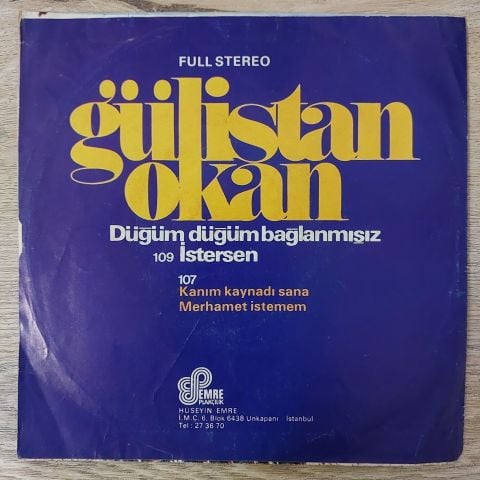 Gülistan Okan – Düğüm Düğüm Bağlanmışız / İstersen 45LİK PLAK