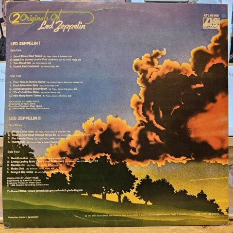 Led Zeppelin – 2 Originals Of Led Zeppelin LP PLAK