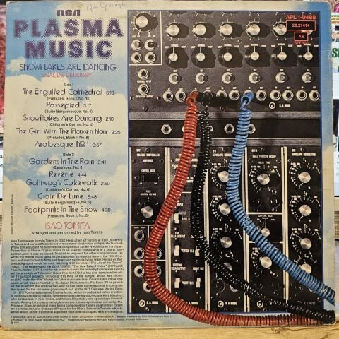 Plasma Music, Claude Debussy, Isao Tomita – Snowflakes Are Dancing LP PLAK