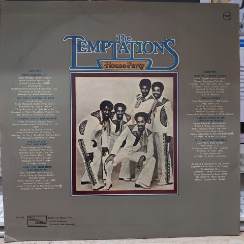 The Temptations – House Party LP PLAK
