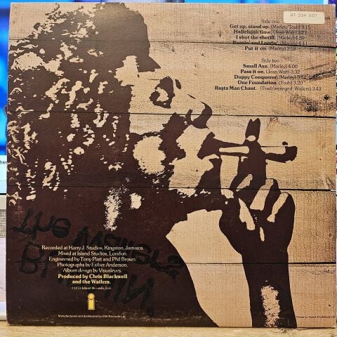 The Wailers – Burnin' LP PLAK