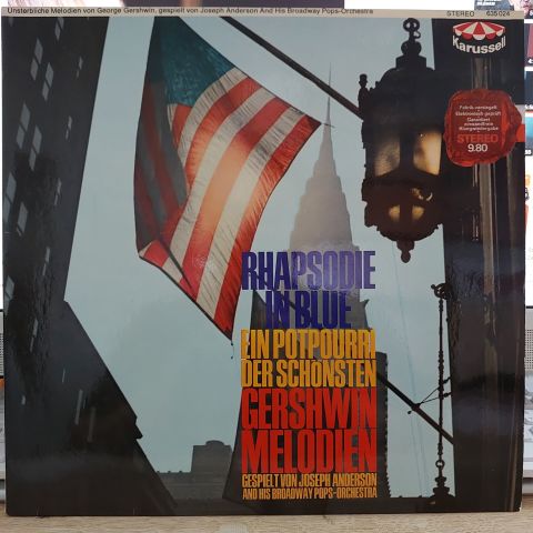 Joseph Anderson & His Broadway Pops Orchestra – Rhapsodie In Blue LP PLAK